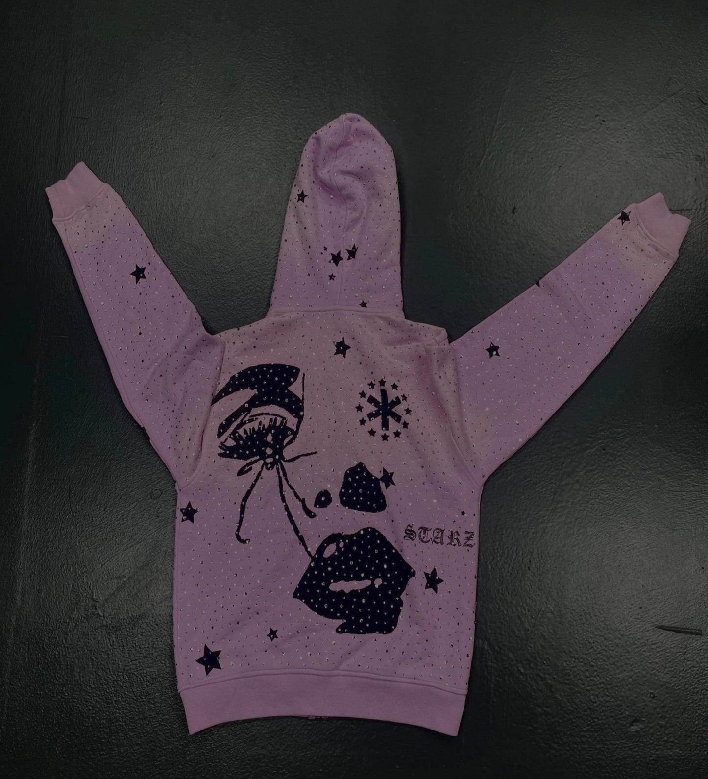 V1 SPOT LIGHT PURPLE ZIP UP