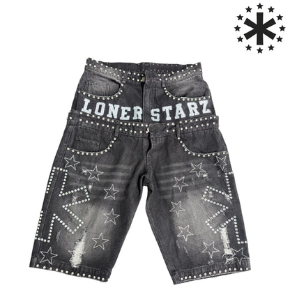 DOUBLE WAISTED SIRUIS MIDNIGHT JORTS