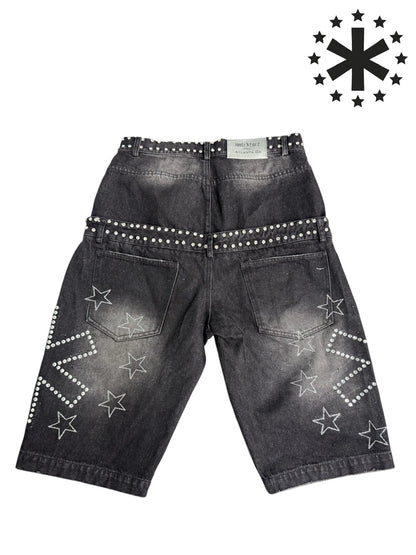 DOUBLE WAISTED SIRUIS MIDNIGHT JORTS